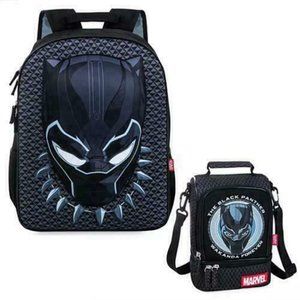Disney- MarvelNWT Black Panther Backpack Lunch Box